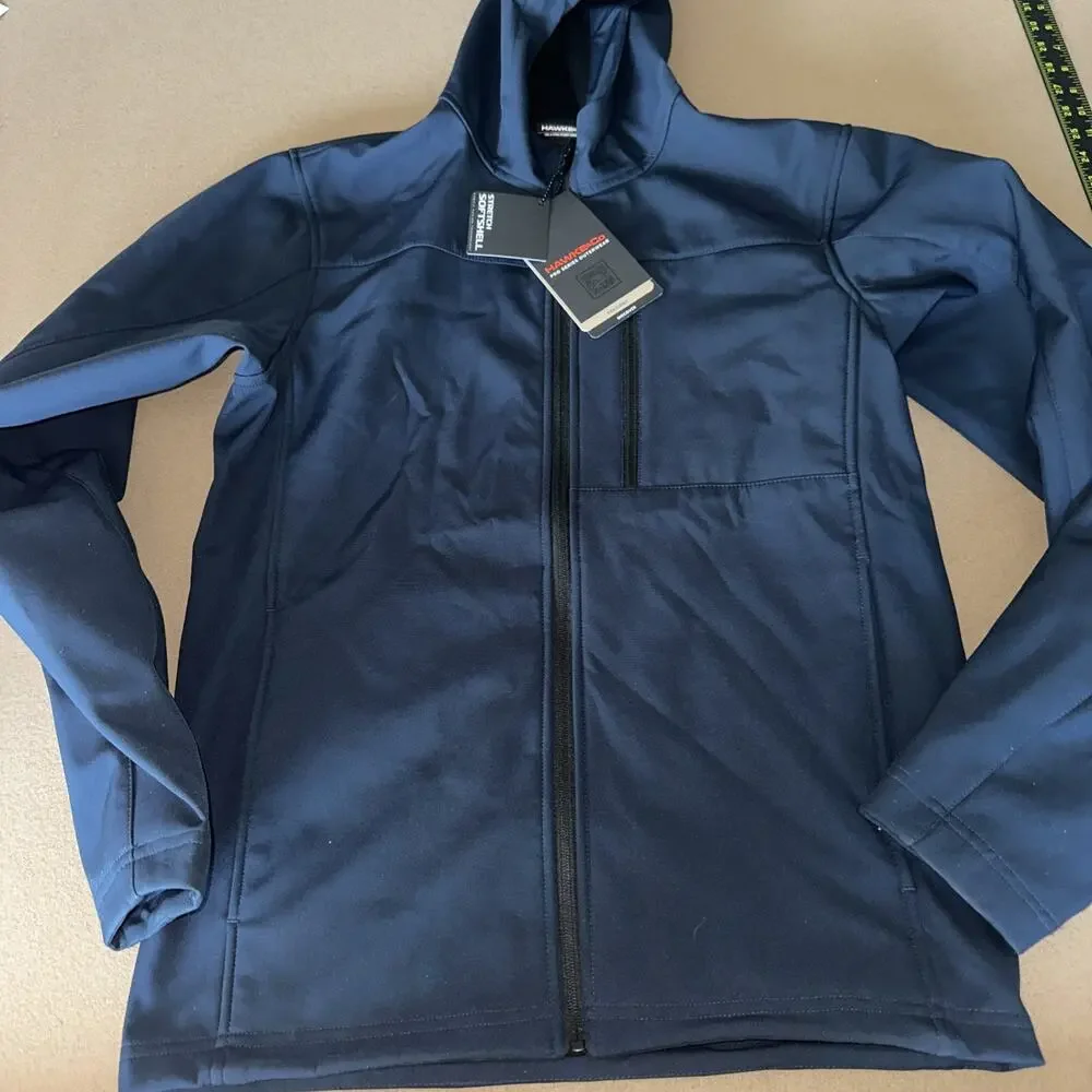 Hawke&Co Men’s Ranger Softshell jacket Navy Size Small